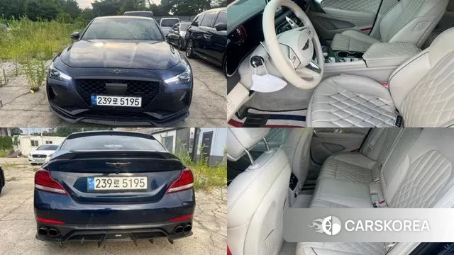 Genesis G70 2019 Синий из Кореи