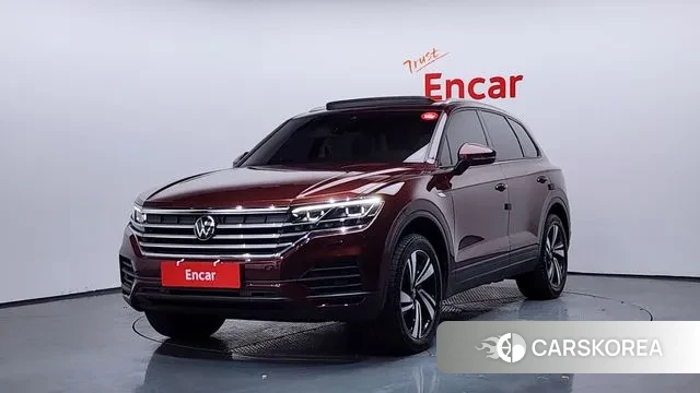 Volkswagen Touareg 3rd generation 2023 Оранжевый из Кореи