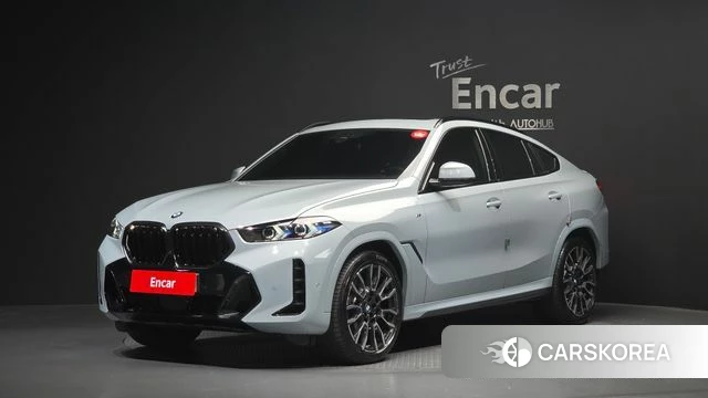 BMW X6 (G06) 2025 Серебристо-серый из Кореи