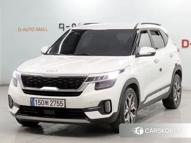 Kia Seltos 2022 Белый из Кореи