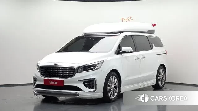 Kia The New Carnival 2018 Белый из Кореи
