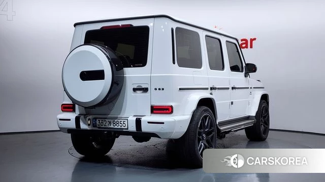 Mercedes-Benz G-Class W463b 2021 Белый из Кореи