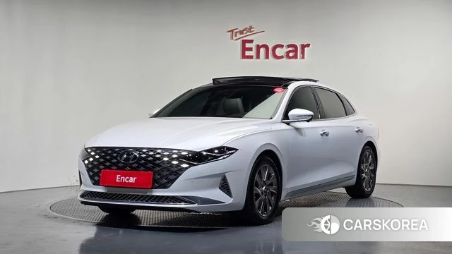 Hyundai The New Grandeur IG Hybrid 2020 Белый из Кореи