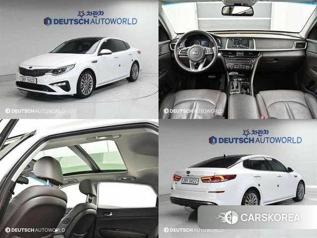 Kia The New K5 2nd generation 2018 Белый из Кореи