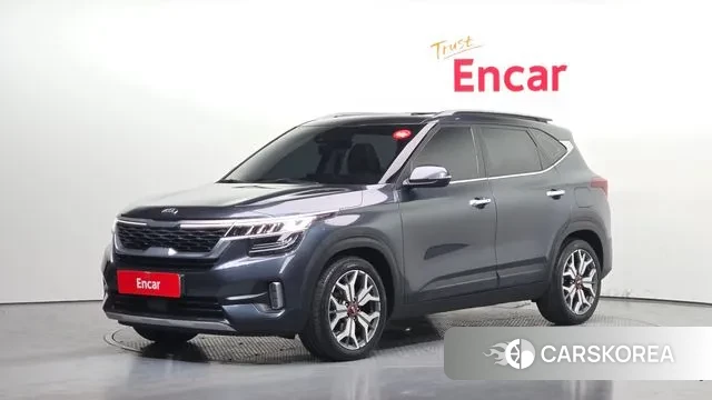 Kia Seltos 2020 Серый из Кореи