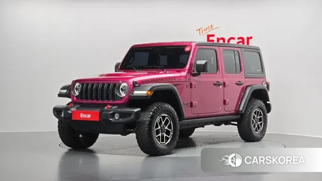 Jeep Wrangler (JL) 2024 Розовый из Кореи