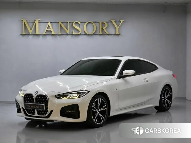 BMW 4 Series (G22) 2022 Белый из Кореи