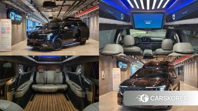 Kia The New Carnival 4th Generation 2024 Черный из Кореи