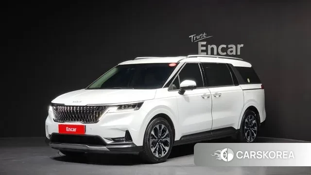 Kia Carnival 4th generation 2023 Белый из Кореи