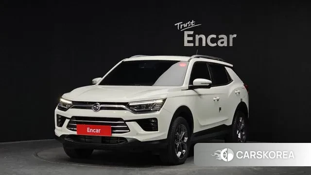 Ssangyong Beautiful Korando 2022 Белый из Кореи