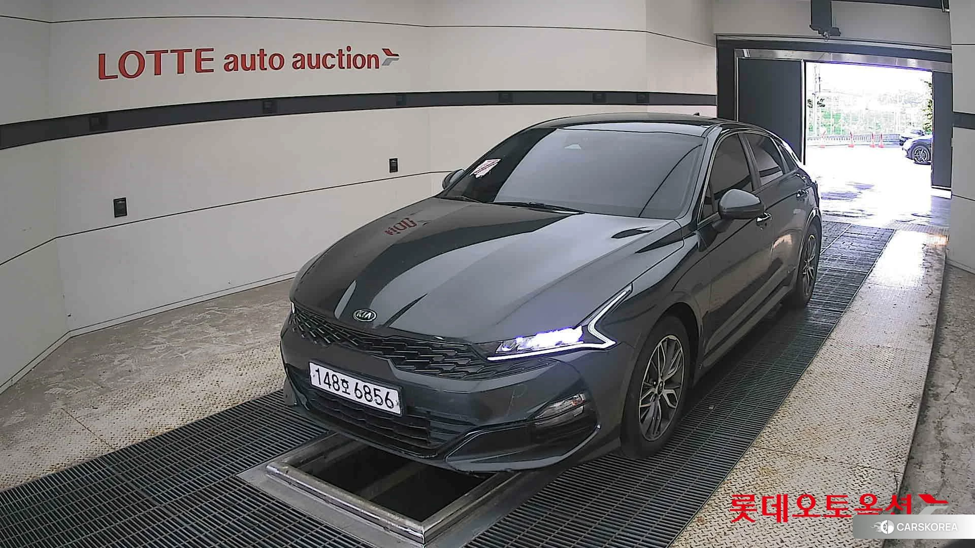 Kia K5 2021 Interstellagray из Кореи