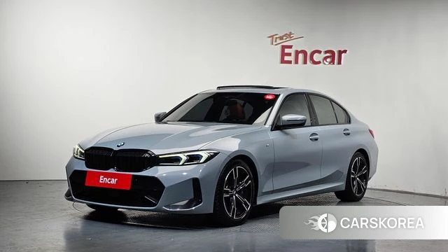 BMW 3 Series (G20) 2023 Светло-серебряный цвет из Кореи