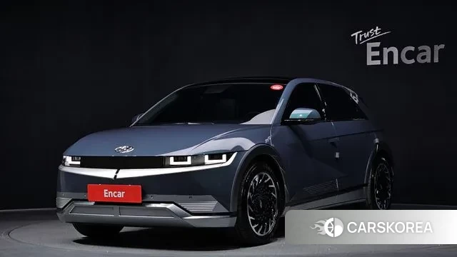 Hyundai Ionic 5 2021 Небесно-голубой из Кореи