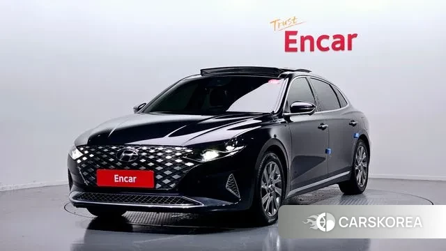 Hyundai The New Grandeur IG Hybrid 2019 Синий из Кореи