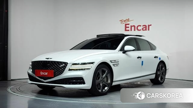 Genesis G80 (RG3) 2021 Белый из Кореи