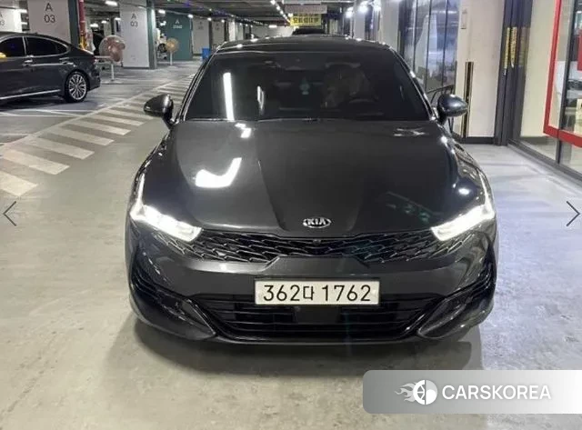 Kia K5 3rd generation 2020 Серебристо-серый из Кореи