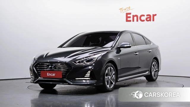 Hyundai Sonata New Rise Hybrid 2019 Серый из Кореи
