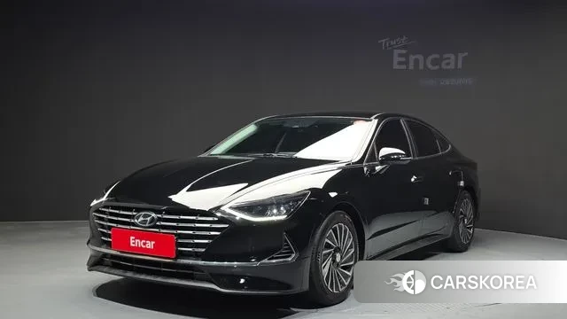 Hyundai Sonata Hybrid (DN8) 2020 Черный из Кореи