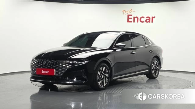 Hyundai The New Grandeur IG Hybrid 2021 Черный из Кореи