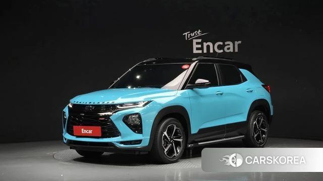 Chevrolet (GM Daewoo) Trailblazer 2022 Небесно-голубой из Кореи