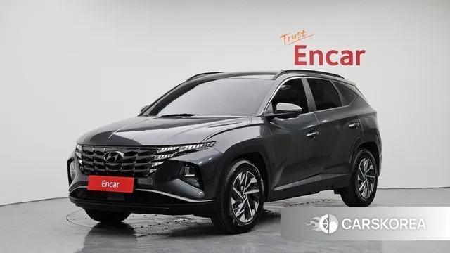 Hyundai Tucson Hybrid (NX4) 2021 Серый из Кореи