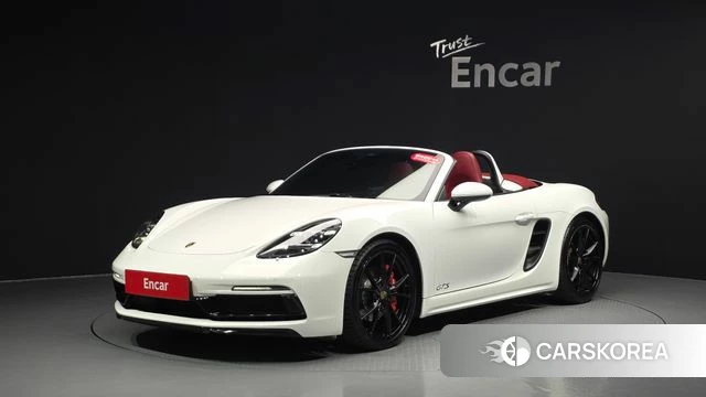 Porsche 718 Boxster 2019 Белый из Кореи