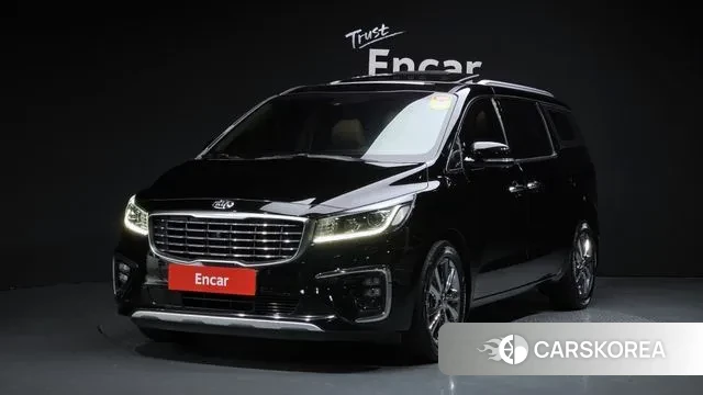 Kia The New Carnival 2020 Черный из Кореи