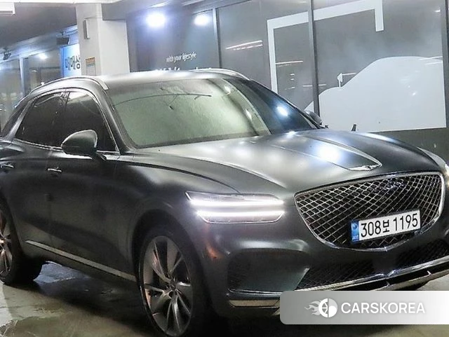 Genesis GV70 2023 Черный из Кореи