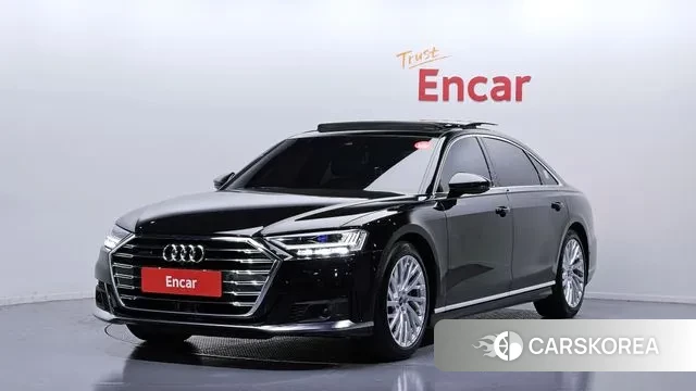 Audi A8 (D5) 2021 Черный из Кореи