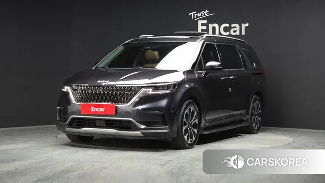 Kia Carnival 4th generation 2022 Серый из Кореи