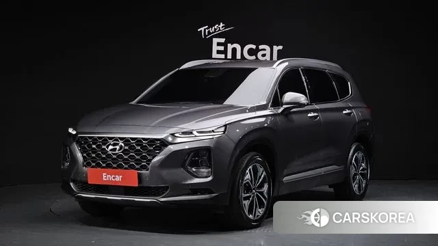 Hyundai Santa Fe TM 2018 Серый из Кореи