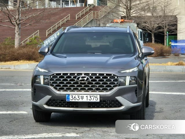 Hyundai The New Santa Fe 2021 Песочный из Кореи