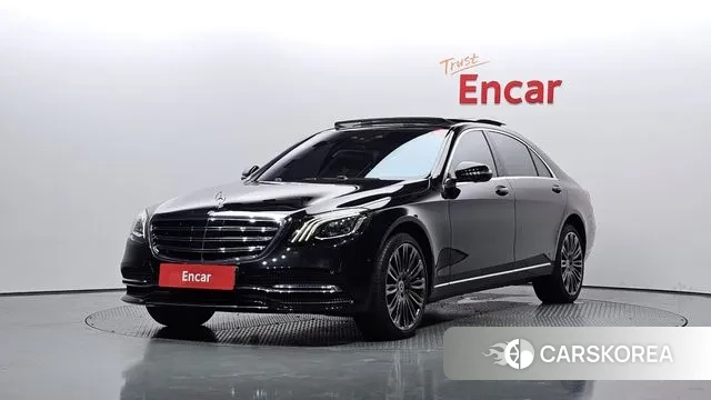 Mercedes-Benz S-Class W222 2018 Черный из Кореи