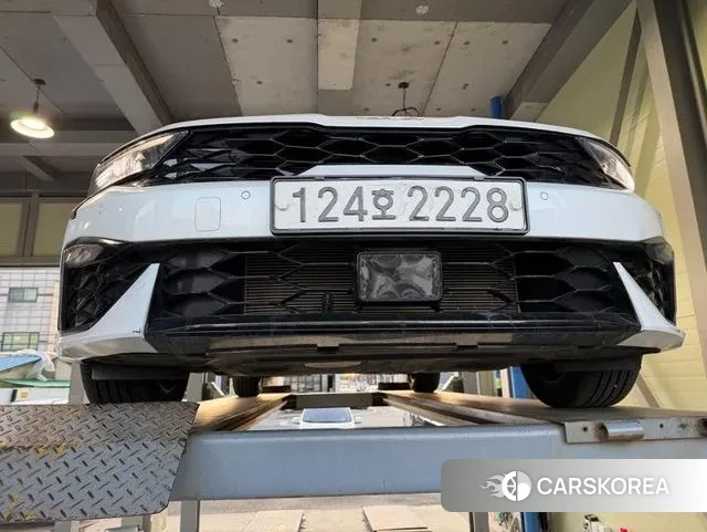 Kia The New K5 3rd generation 2024 Белый из Кореи