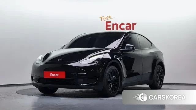 Tesla Model Y 2023 Черный из Кореи