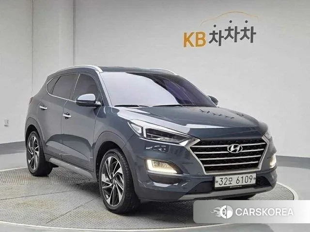 Hyundai All New Tucson 2018 Синий из Кореи