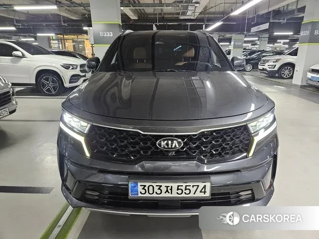 Kia Sorento 4th Generation 2020 Серый из Кореи