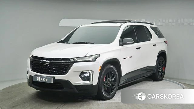 Chevrolet (GM Daewoo) Traverse 2022 Белый из Кореи