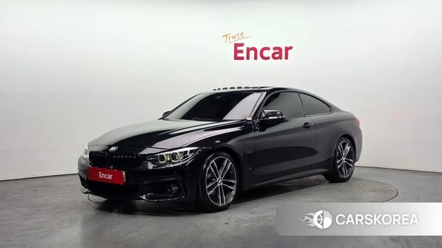 BMW 4 Series (F32) 2018 Черный из Кореи