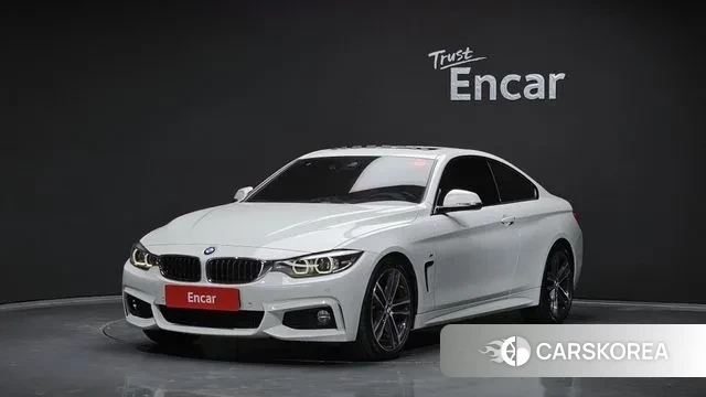 BMW 4 Series (F32) 2018 Белый из Кореи