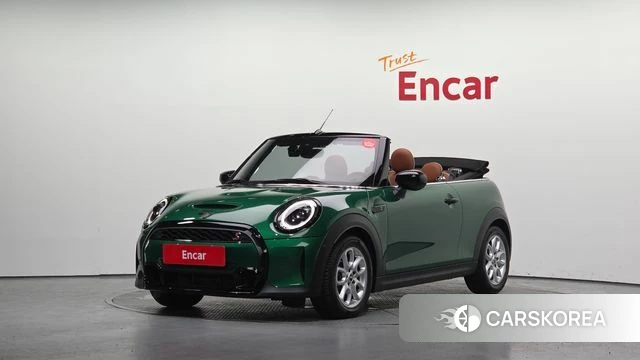 Mini Cooper S Convertible 2024 Зеленый из Кореи