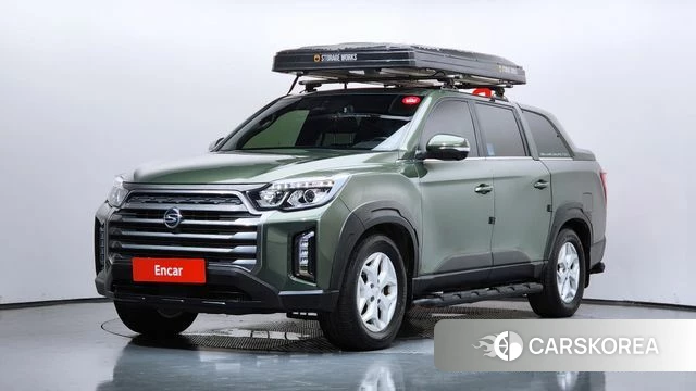 Ssangyong The New Rexton Sport 2022 Зеленый из Кореи
