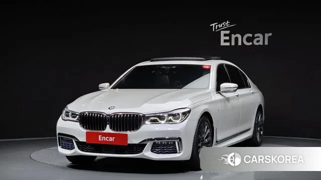 BMW 7 Series (G11) 2018 Белый из Кореи