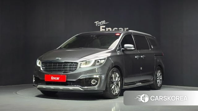 Kia All New Carnival 2018 Серый из Кореи