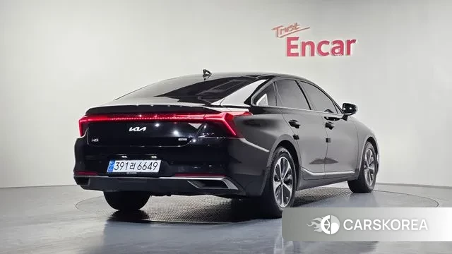 Kia K8 Hybrid 2021 Черный из Кореи