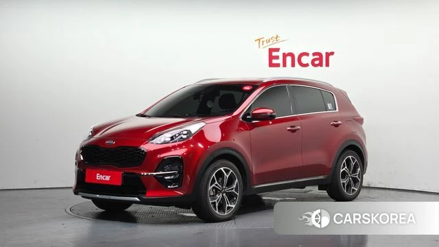Kia Sportage The Bold 2019 Красный из Кореи