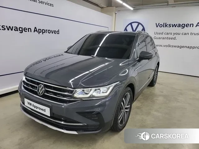 Volkswagen Tiguan second Generation 2022 Серый из Кореи