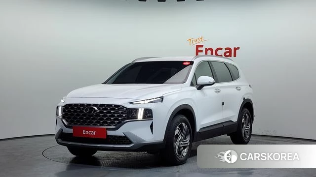 Hyundai The New Santa Fe 2022 Белый из Кореи