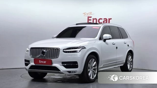 Volvo XC90 second Generation 2019 Белый из Кореи