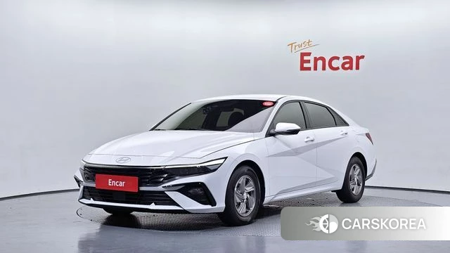 Hyundai The New Avante (CN7) 2024 Белый из Кореи